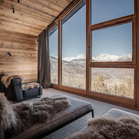 Hellochalet Les Fleurs - Scenic Alpine Escape 70 Metres From The Cable Car Chalé