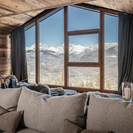 Hellochalet Les Fleurs - Scenic Alpine Escape 70 Metres From The Cable Car Σαλέ Gressan