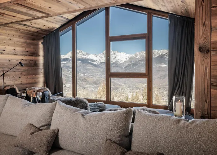 Hellochalet Les Fleurs - Scenic Alpine Escape 70 Metres From The Cable Car 샬레 그레산